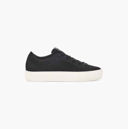 UGG Zilo Knit Black Sneakers for Women (VLTX37814)